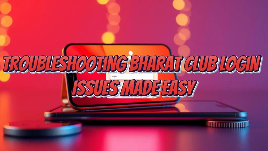 illustration text 'troubleshooting bharat club issues made easy'