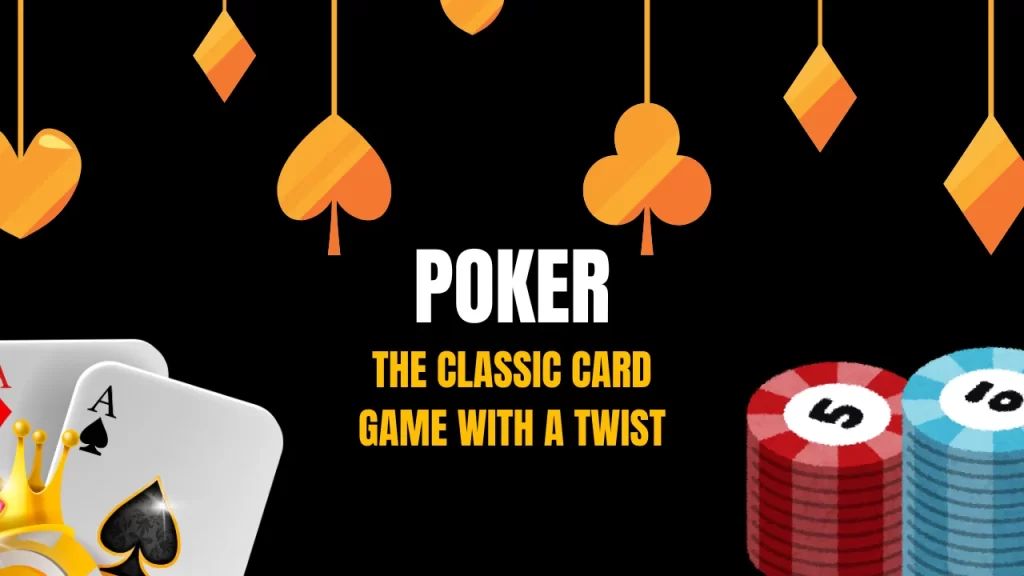 on image text "the classic card game with a twist"