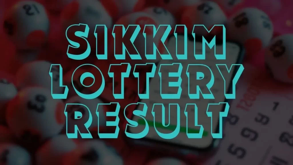 sikkim lottery result